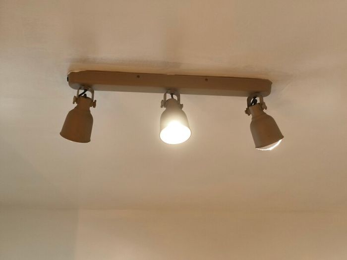 2 x IKEA Hekter lights