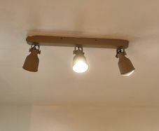 2 x IKEA Hekter lights