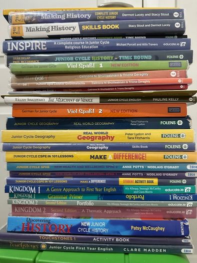 Junior cycle textbooks