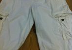 BNWT Boys White Cargo Shorts 26inch