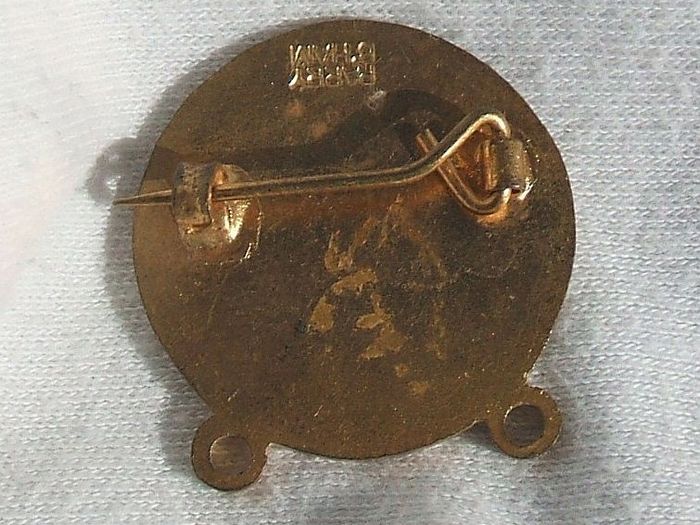 LOYAL ORDER OF MOOSE OF GREAT BRITAIN - Lodge Treasurer enamel badge (c.1960's). A scarce badge