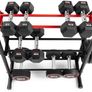 Health & Fitness Multi-Weight Storage Rack Stand for Dumbbells, Kettlebells, Olympic Weight Plates, Barbell and Medicine Ball, Heavy Duty Metal Strength Training Stand for Home Gym Image 6