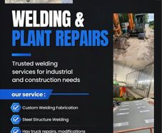 Welding & Mechanical repairs, Custom Fabrication