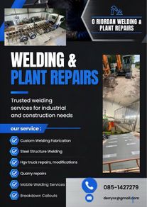Welding & Mechanical repairs, Custom Fabrication