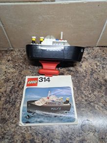 Police launch - set no 314 - Released 1976 - full and complete