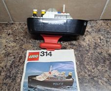 Police launch - set no 314 - Released 1976 - full and complete