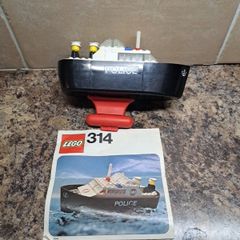 Police launch - set no 314 - Released 1976 - full and complete