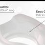 Raised Toilet Seat Image 7