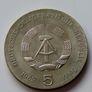 Rare Heinrich Hertz 5 Mark 1969 East Germany DDR Image 2