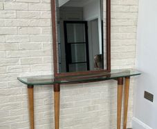 Console Table & Mirror
