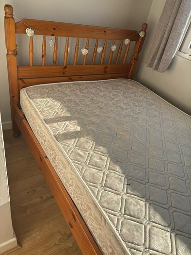 Bed 4 foot and mattress