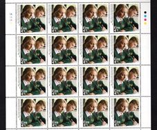 2017 Ireland The 50th Anniversary of Free Secondary School Education Commemorative Stamp Sheetlet Plate 1A1A1A1A Mint Never Hinged (MNH)