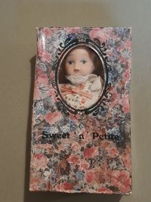 Vintage All-Porcelain Doll Sweet n Petite Hannah Collectible Bisque Porcelain Miniature Boxed (6-inch / 15 cm)