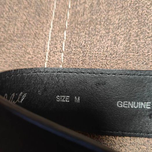 J.Jill Genuine leather dark brown belt, size M