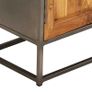 Sideboard Recycled Teak and Steel 65x30x70 cm Image 7