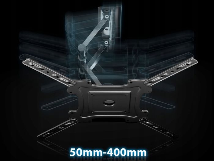TV Wall Mount Bracket Arm Tilt Swivel 17-56"