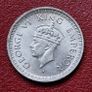India - British  1/4 Rupee - George VI Silver coin Image 2