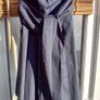 Navy Bandeau Bow Dress Image 2