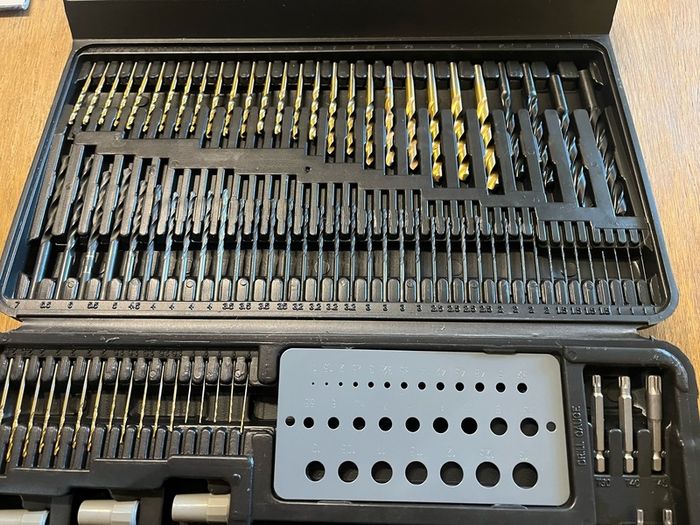 New set of drill bits