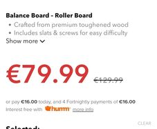 Power Balance (roller Board)