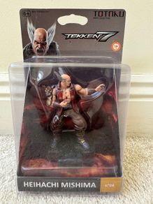 Tekken 7 Heihachi Mishima Totaku Collectible Action Figure No 4 new Damaged Box Please see photos