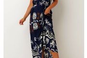 Lovely Long Dress size 18 + matching belt included