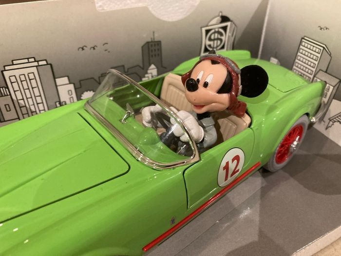 Lancia Aurelia Disney Mickey Mouse 1/18 Burago Rare