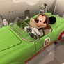 Lancia Aurelia Disney Mickey Mouse 1/18 Burago Rare Image 7