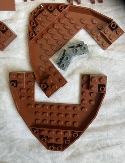 lego Star Wars Jabba sail barge parts