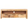 TV Cabinet 90x30x40 cm Solid Rough Mango Wood Image 2