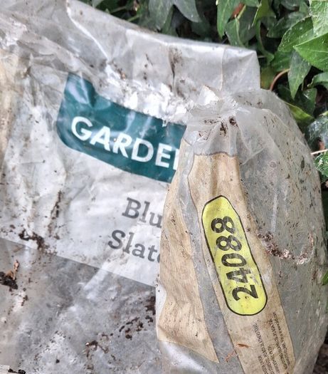 Gardenline Blue Slate Stone Chippings 5kg Bags X15