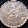 [#244] - Ireland 1939 | Irish 1/4d | Farthing | Woodcock | KM.9 | High Grade Image 2