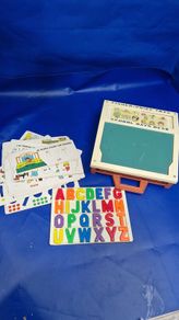 French edition Vintage FisherPrice School Days Desk  Complete