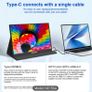 Nseovs 15.6" Portable Monitor - sleeve case - price firm Image 3