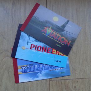 3 X Irish Aviation Stamp Booklets.Complete.MNH.