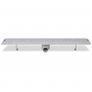 Linear Shower Drain 2 pcs Bubble 830x140 mm Stainless Steel Image 5