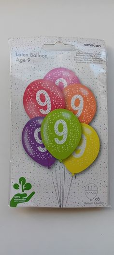 9-10 Birthday Baloons