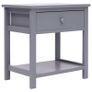 Nightstands 2 pcs Grey 40x29x42 cm Image 2