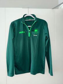 New Team Ireland Paris 2024 Olympics Unisex Quarter Zip Training Top - size small