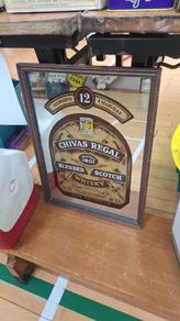 Vintage Chivas Regal Scotch whisky pub mirror