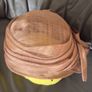 Bronze/brown straw Wedding Hat Mother Of The Bride Image 4