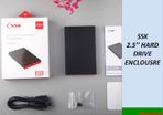 2.5'' Hard Drive Enclosure External Hard disk Caddy USB 3.0