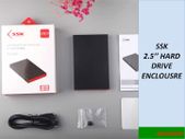 2.5'' Hard Drive Enclosure External Hard disk Caddy USB 3.0