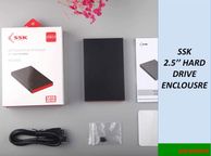 main image for ad 2.5'' Hard Drive Enclosure External Hard disk Caddy USB 3.0