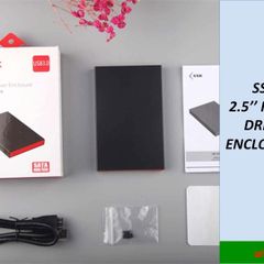 2.5'' Hard Drive Enclosure External Hard disk Caddy USB 3.0