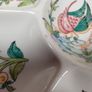 Vintage Divided serving dish plate platter Hand painted in Portugal kitchen ware Image 3