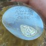 peach glass paper weight,on offer Image 3