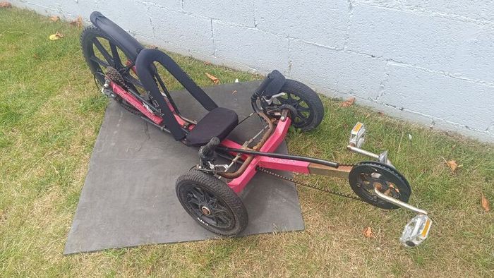 KMX K-3 Kids Trike, 3 wheel lay back bike