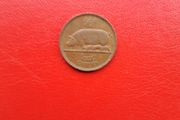 1966 Halfpenny Irish