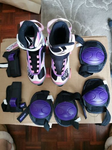 Roller Skates + Protective Gear